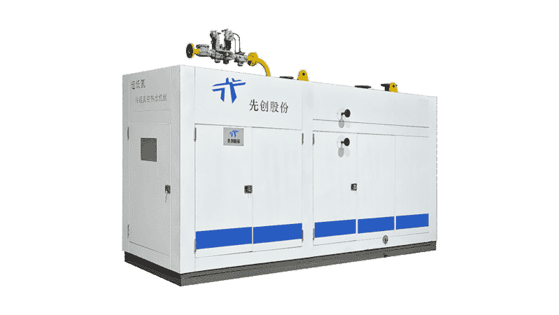 Gas-fired hot water boiler
